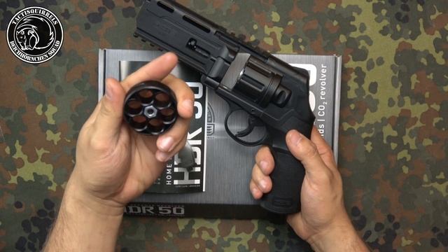 Umarex T4E HDR .50 CO2-RAM Revolver Cal. .50 UNBOXING