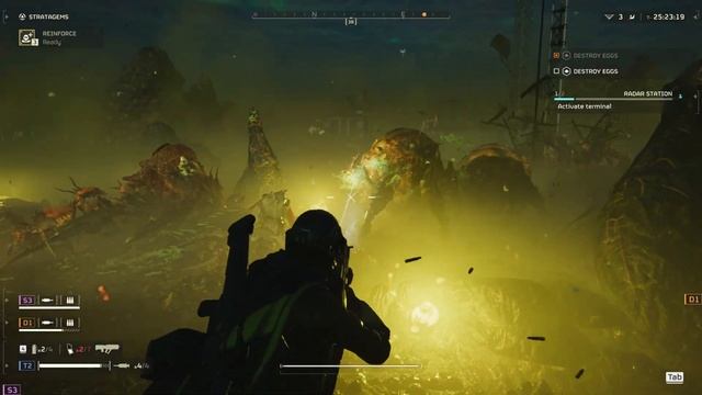 LEAVING NO MAN BEHIND...(maybe)-Helldivers 2 Funny Moments смотреть онлайн