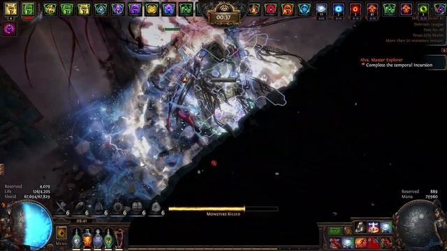 3.10 Winter Orb Elementalist 5 orb 100% Delirium T16 Hydra смотреть онлайн