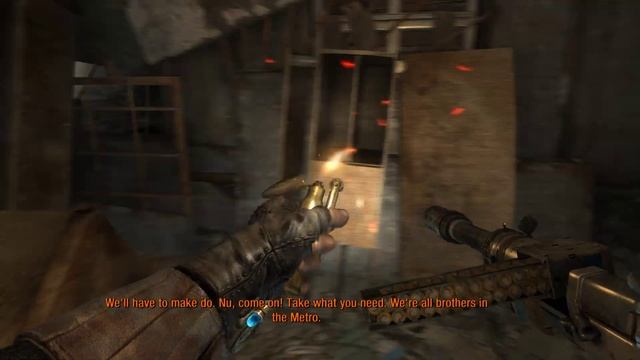 Metro 2034 Last Light Redux walkthrough 2k gameplay Part 4 escaping the Nazi tunnels. смотреть онлайн