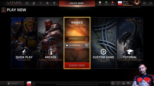 2v2 Kompendium wiedzy | 09 Quad Damage, Protection - zaawansowana komunikacja | Quake Champions смотреть онлайн