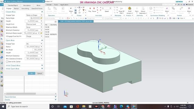 NX CAD CAM TUTORIAL FOR BEGINNERS – தமிழ் வழி பயிற்சி - Z LEVEL MILLING смотреть онлайн