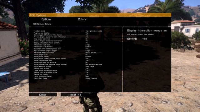 ArmA 3 ACE 3 - Interaction Menu/Basic Settings Tutorial смотреть онлайн
