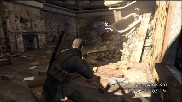 Sniper Elite V2 - Demo Gameplay смотреть онлайн