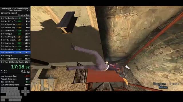 Max Payne 2 any% Speedrun in 34:59 смотреть онлайн