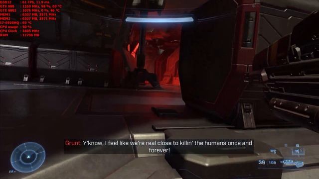 Halo Infinite medium setting 1080p I7-6920HQ GTX 980 SLI PC смотреть онлайн