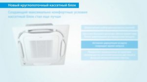 Круглопоточные полноразмерные кассетные внутренние блоки Daikin FCAG