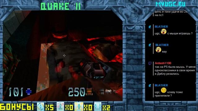 Soma_Kun_Kruz (S19,G01) - Quake II (PS1) Pt.3 смотреть онлайн