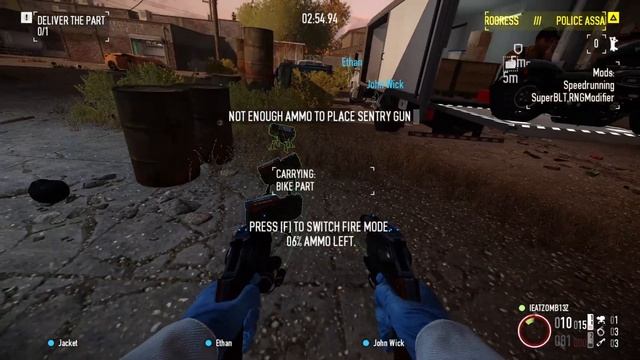 Payday 2 Speedrun / Biker Heist / Solo / N / WR 5:02 смотреть онлайн