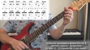 Универсальный аккорд «E»