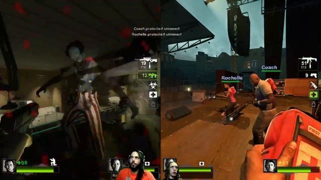 Left 4 Dead 2 - Dark Carnival - The Concert | Split Screen PC 2022 (with commentary) смотреть онлайн