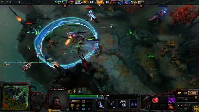 Night Stalker vs Crystal Maiden, Viper смотреть онлайн