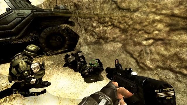 Wounded Marine & Shell Shocked Army Trooper Scene (Halo 3: ODST & Halo: Reach) [XBOX 360] смотреть онлайн