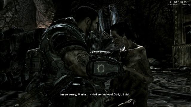 Dom finds Maria - Gears of War 2 - 4K смотреть онлайн