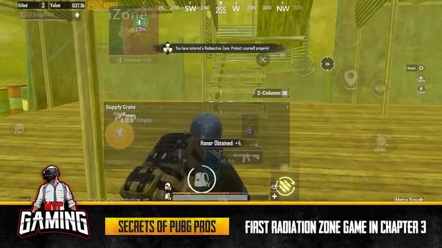 First Game Back In Radiation Zone Chapter 3 Metro Royale PUBG Mobile смотреть онлайн