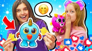 Собираем игрушки CRE-A-TURES! - Видео про игры в больничку для детей. Какая игрушка заболела?