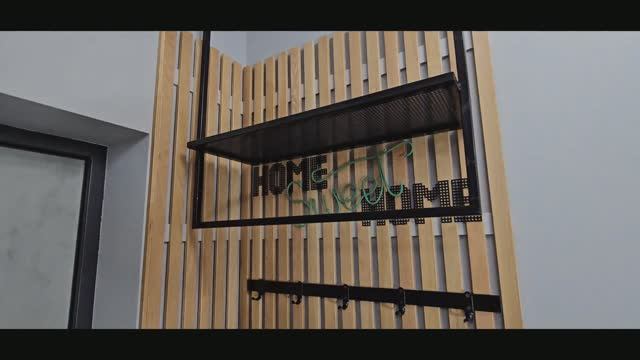 Как сделать вешалку в прихожую. смотреть онлайн