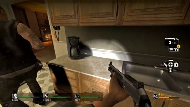 Xbox 360 Left 4 Dead 1 Death Toll Single Player Advanced Difficult Longplay #2 HD 1920 X 1080 смотреть онлайн
