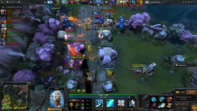 Dota 2 StarLadder Season 13 ALLIANCE VS EG Game 2 смотреть онлайн