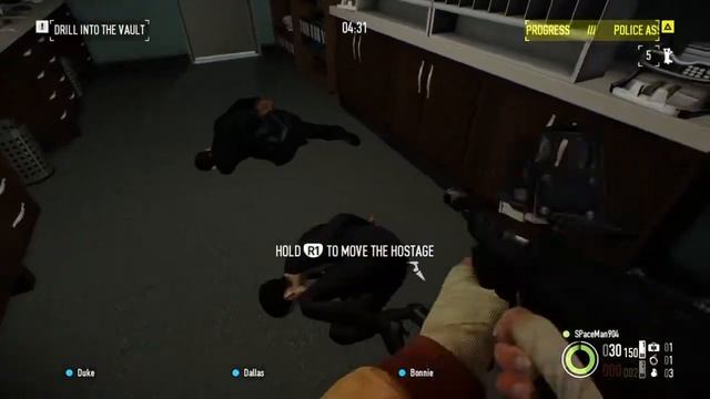 Payday 2 gameplay. Test video смотреть онлайн