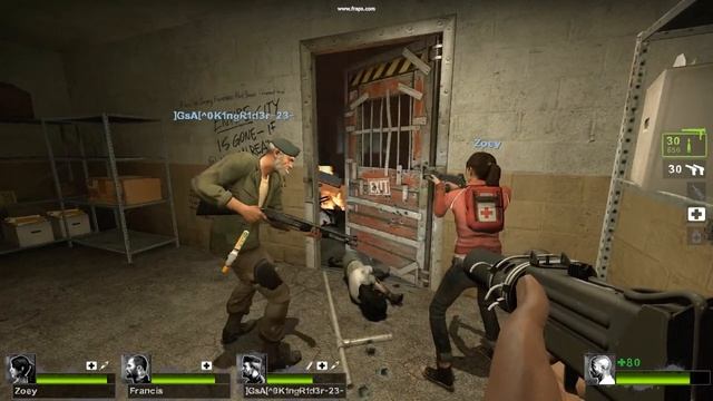 GsA - Left4Dead2 "Bot chiude la porta xD" смотреть онлайн