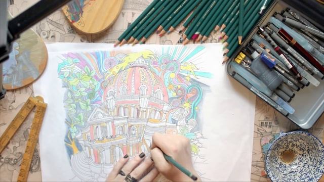 The Magical City Colouring book смотреть онлайн