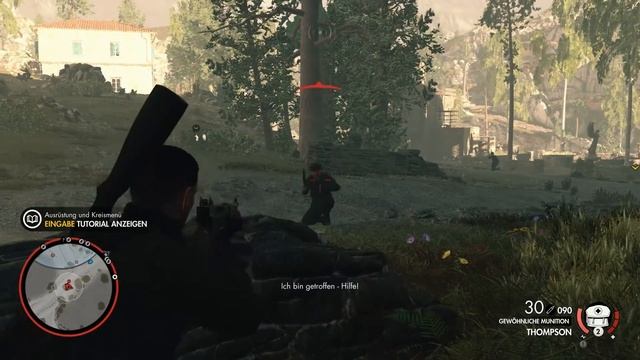 Sniper Elite 4 German PC ULTRA Gameplay #03 - Langer Schuss ins Auge смотреть онлайн