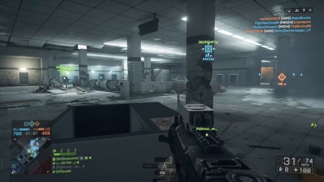 BATTLEFIELD 4 [ PS4 ] BF4 мультиплеер (#48) "МЕТРО 2014" смотреть онлайн