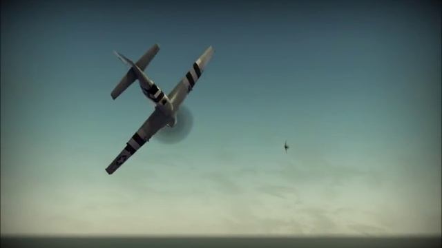 Wings of Prey - 1 P-51D vs 2 FW190s смотреть онлайн