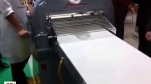 Изготовление слоек с начинкой на тестораскатке Flamic