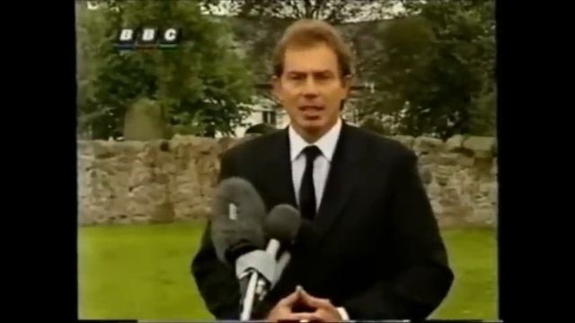 Tony Blair comments on Princess Diana's Death смотреть онлайн