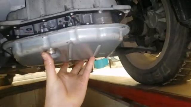 Замена масла в вариаторе k311e Toyota Wish, Filder, AURIS, Vitz, Harrier, Rav-4, смотреть онлайн