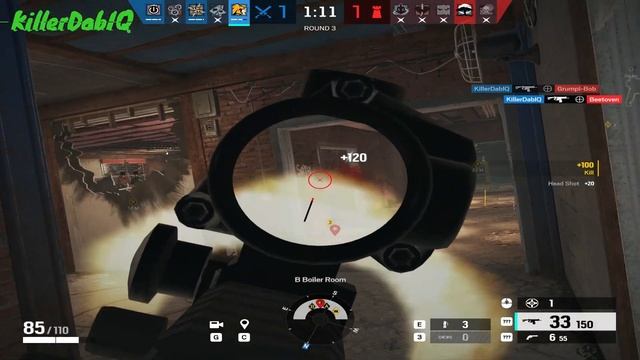 Tom Clancy Rainbow Six Siege TeamIQ- KillerdabIQ Highlights | Operation Deadly Omen | смотреть онлайн