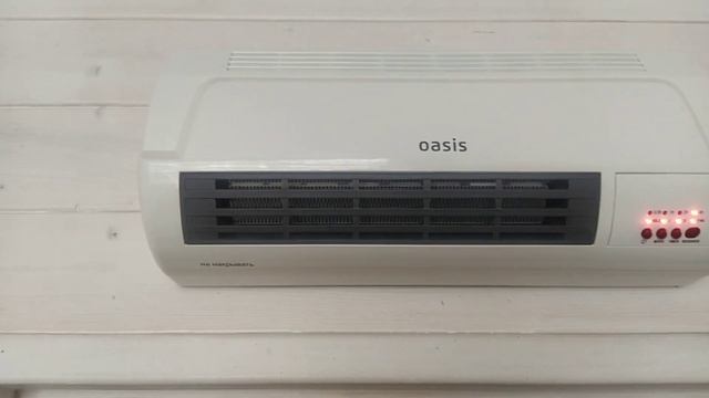 Электрический настенный тепловентилятор Oasis смотреть онлайн
