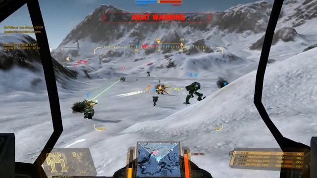 [Mechwarrior Online: Gameplay] MWO: Commando TDK Hero mech Alpine Peaks смотреть онлайн