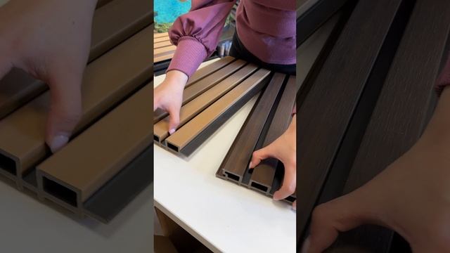 Реечные панели из ДПК для фасада смотреть онлайн