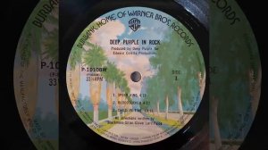 DEEP PURPLE. IN ROCK. Side 1. Vinyl.