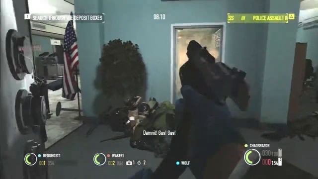 Payday 2: Overkill Bank Heist w/ Saw смотреть онлайн