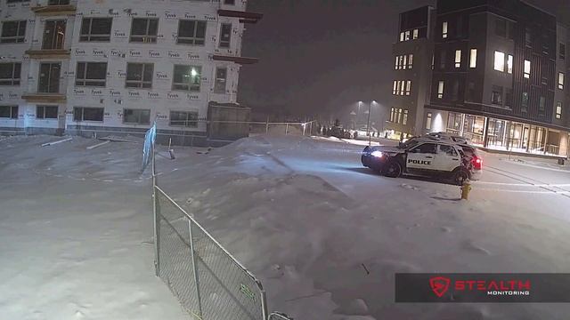 Arrest of the Month: Trespasser Treks Through Snow on Construction Site смотреть онлайн