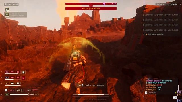 HELLDIVERS 2 - T9 Automaton - Pummeler with Throwing Arm Armor смотреть онлайн