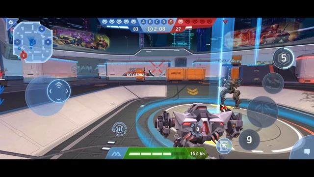 Hemlock & Longarm, Javelin Rack, Fragment Gun, Railgun, Minigun, Carbine - Mech Arena смотреть онлайн