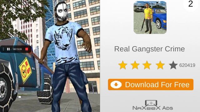 rope Hero mafia city wars new game #1 смотреть онлайн