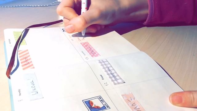 Заполняем неделю в ежедневнике[Yana Glushetskaia] смотреть онлайн