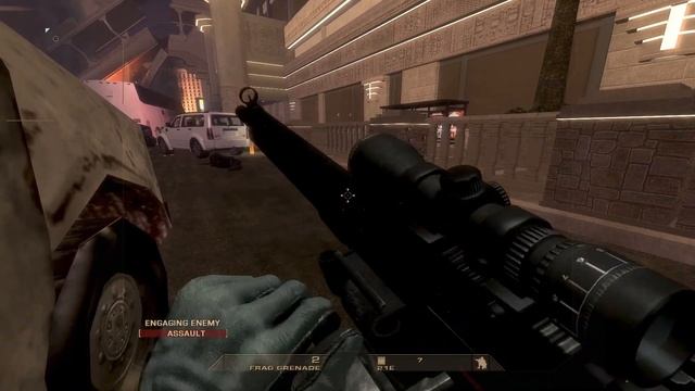 Rainbow Six Vegas 1 scenario - WFVM MOD (HK21E, P90) смотреть онлайн