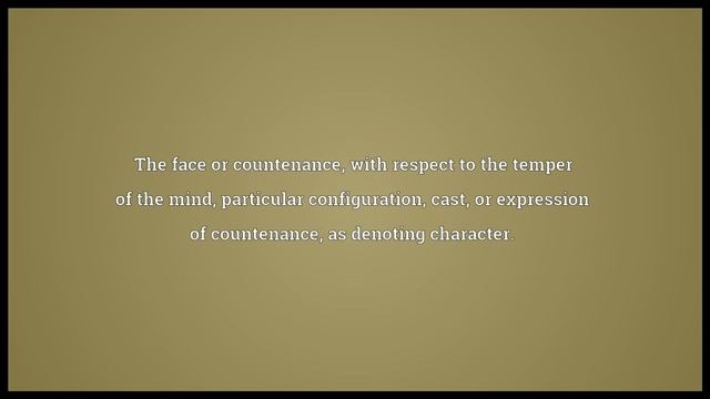 Physiognomy Meaning смотреть онлайн