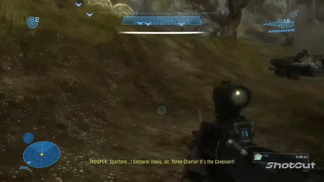 Halo Reach Armor upgrade challenge part 1. смотреть онлайн