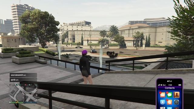 Grand Theft Auto V_ lobby fights back vs O-S-H-A-- and X prey.Jetpack of justice got O-S-H-A-- agai смотреть онлайн