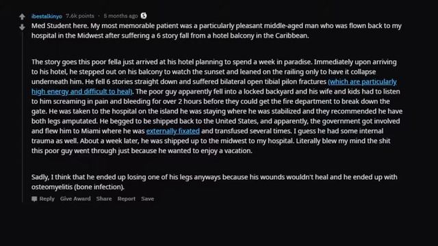 Doctors of Reddit, What Made You Say 'How The F is This Person Still Alive'? (r/AskReddit) смотреть онлайн