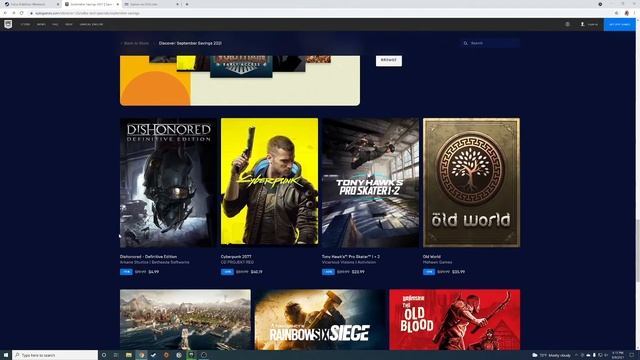 Massive PC Video Game Sales on Steam, Epic, and GOG смотреть онлайн