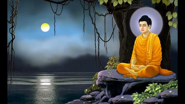 Buddha Vipassana Meditation Music Peaceful for 1 hour смотреть онлайн